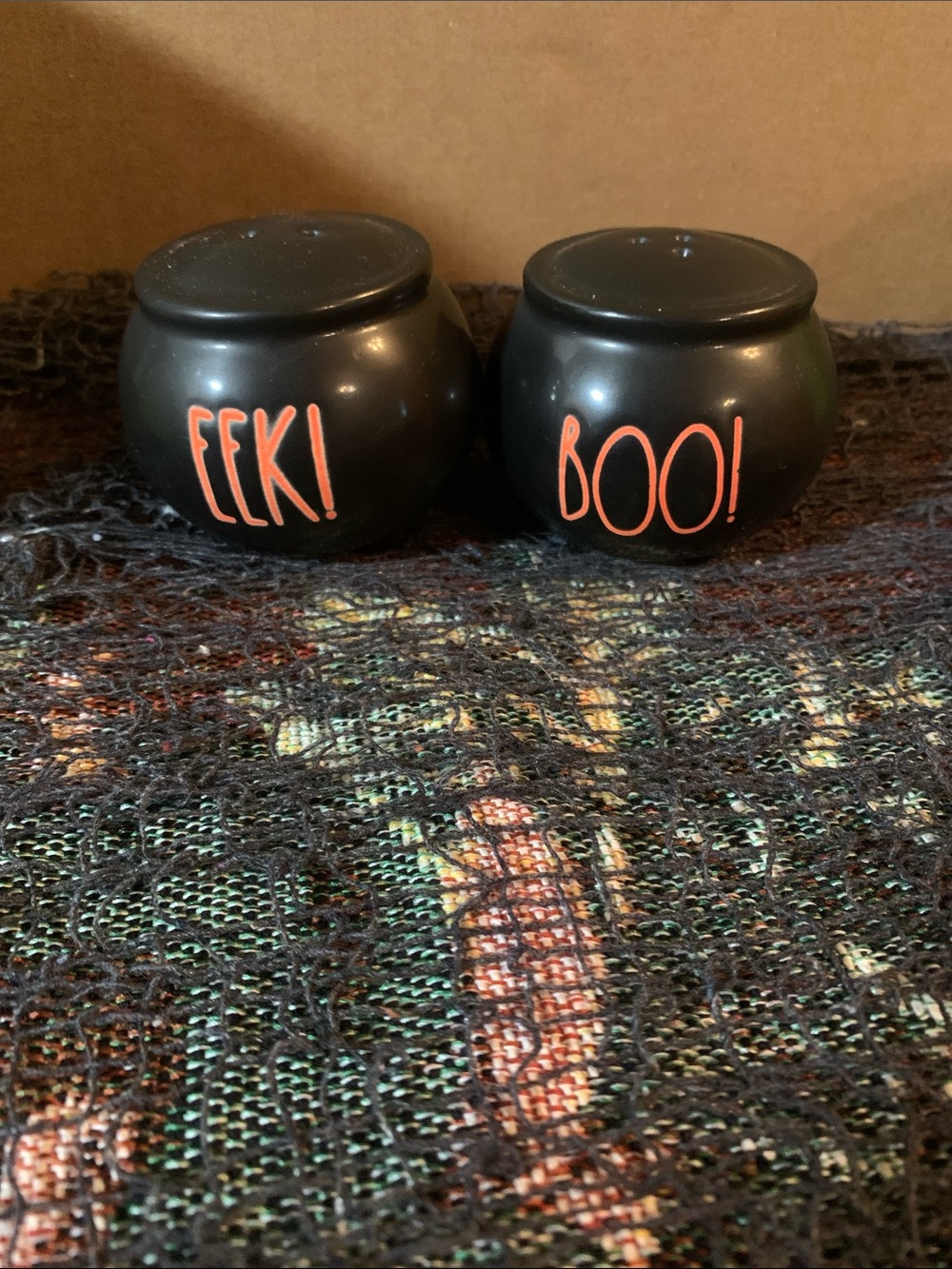 Rae Dunn Halloween shakers